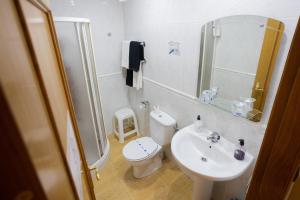 Koupelna v ubytování Hotel Beatriz