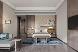 O zonă de relaxare la Delta Hotels by Marriott Jiuzhaigou