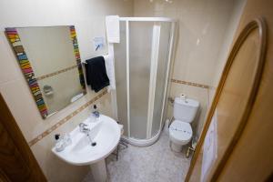 Koupelna v ubytování Hotel Beatriz