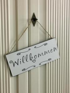 Certifikát, hodnocení, plakát nebo jiný dokument vystavený v ubytování Ferienwohnung La Finesse