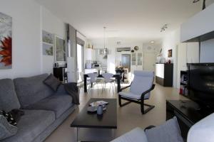 Posezení v ubytování Penthouse Spanje met Zeezicht Atico