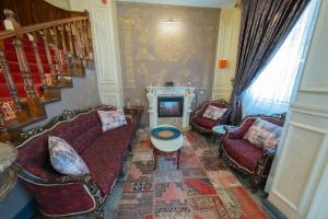 Ein Sitzbereich in der Unterkunft Solomon's Mansion Hotel Istanbul