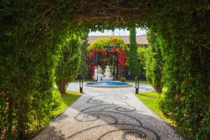 A garden outside Rixos Premium Göcek - Adult Only