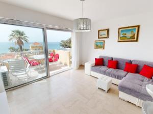 Fotografie z fotogalerie ubytování Beau 2P au calme, terrasse, vue mer, clim, parking privé, wifi - FR-1-196-310 v Mentonu