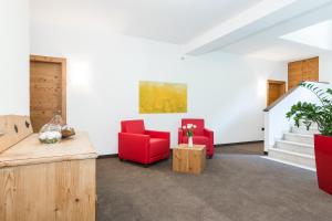 Posezení v ubytování Zur Mühle Wohlfühloase