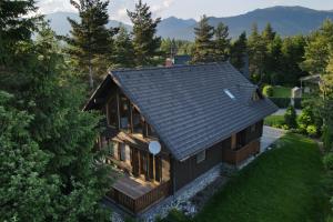 Blick auf Chalet Tatras aus der Vogelperspektive