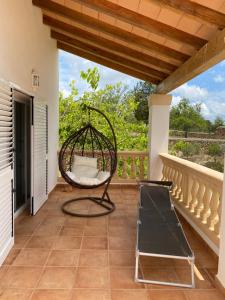 Balkon lub taras w obiekcie Villa Can Toni Miquelí