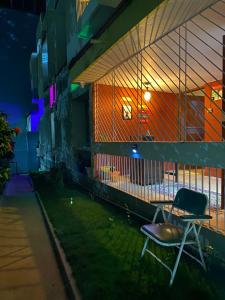 Hoone, kus hostel asub