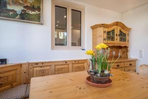 Köök või kööginurk majutusasutuses Ferienwohnung Tannenblick