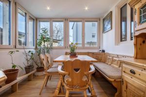 Istumisnurk majutusasutuses Ferienwohnung Tannenblick