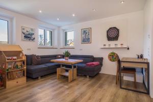 Istumisnurk majutusasutuses Ferienwohnung Tannenblick