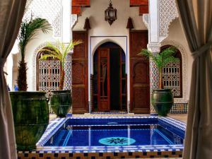 Bazén v ubytování Riad Malida Marrakech nebo v jeho okolí