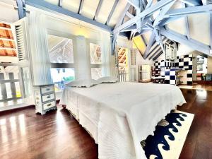 Ліжко або ліжка в номері VILLA PASKEDRA