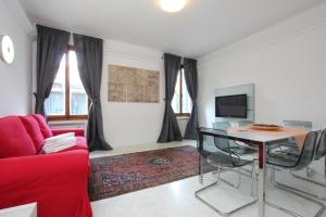Televízia a/alebo spoločenská miestnosť v ubytovaní City Apartments Rialto Market