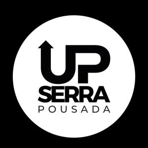 a white circle with the text tu sera puebla w obiekcie Pousada das Flores UpSerra w mieście Urubici