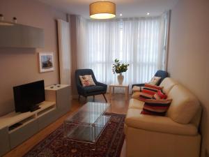 Μια τηλεόραση ή/και κέντρο ψυχαγωγίας στο APARTAMENTO AKATZ