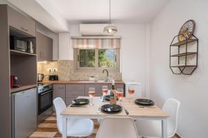 Kuchyň nebo kuchyňský kout v ubytování Mirabilia Apartment