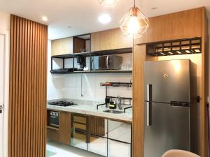 Köök või kööginurk majutusasutuses Magnific Bessa - Apto 205