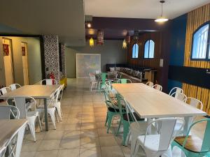 Restaurace v ubytování Hostel Cienfuegos