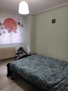 Cama o camas de una habitación en Atico en Torrecilla en Cameros