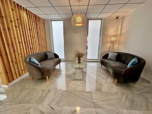 Posezení v ubytování Hotel El Paraíso