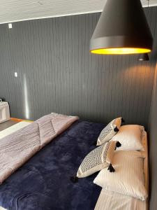 Postel nebo postele na pokoji v ubytování Suite campestre en Guatavita