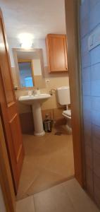 Koupelna v ubytování Apartman Karla