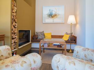 Гостиная зона в Villa Benka, Istrian stone house