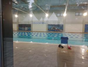 Bazén v ubytování luxury Pool Apartment Jagodina nebo v jeho okolí
