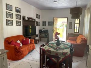 Posezení v ubytování Casa Ilha Grande - RJ