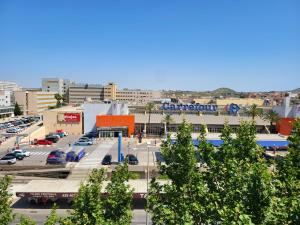 a view of a parking lot in a city at Dreams Carthago in Cartagena