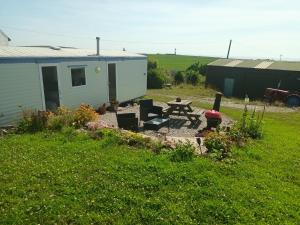 Zahrada ubytování Carn Kenidjack View Caravan, space, peace and tranquillity + 14 fotografií