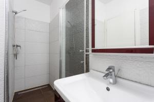 Kúpeľňa v ubytovaní Villa Krnica
