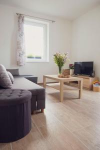 Posezení v ubytování Na Kopečku apartmány