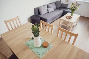 Posezení v ubytování Na Kopečku apartmány