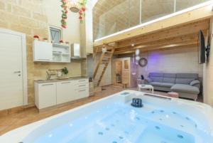 Koupelna v ubytování Suite16 & spa