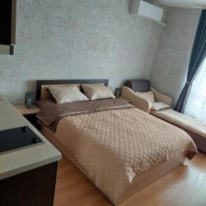 Легло или легла в стая в Апартамент-студио в Банско,Aspen Golf- C206