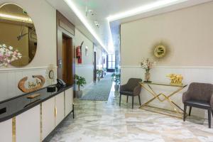 Posezení v ubytování STwin Hotel