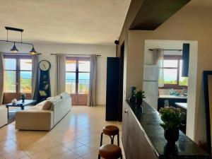 Posezení v ubytování EcoLodge Delmar