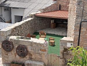 Vista de la piscina de A Paragűeria o d'una piscina que hi ha a prop