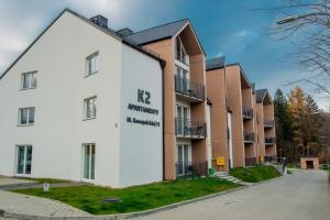 Budynek, w którym mieści się apartament