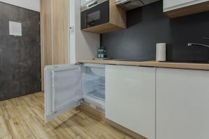 Kuchnia lub aneks kuchenny w obiekcie K2 Apartamenty