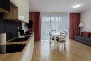 Kuchnia lub aneks kuchenny w obiekcie K2 Apartamenty