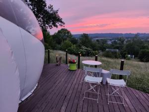 Priroda u blizini luksuznog šatora