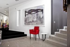 Posezení v ubytování Garni Hotel Eter