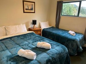 Lova arba lovos apgyvendinimo įstaigoje Kiwi Park Motels