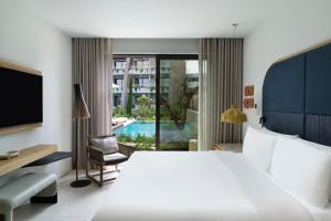 Voodi või voodid majutusasutuse W Costa Navarino toas