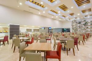 Restaurace v ubytování Real Inn Tijuana by Camino Real Hoteles