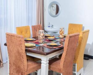 Χώρος καθιστικού στο Forget your worries in this serene 5 Bedroom Villa in Ngong