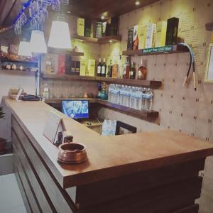Lounge atau bar di Hotel Sarathi
